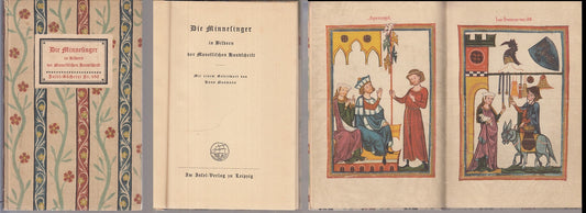 LZ- DIE MINNEFINGER IN BILDERN - HANS NAUMANN - LEIPZIG --- 0000- C- XFS108