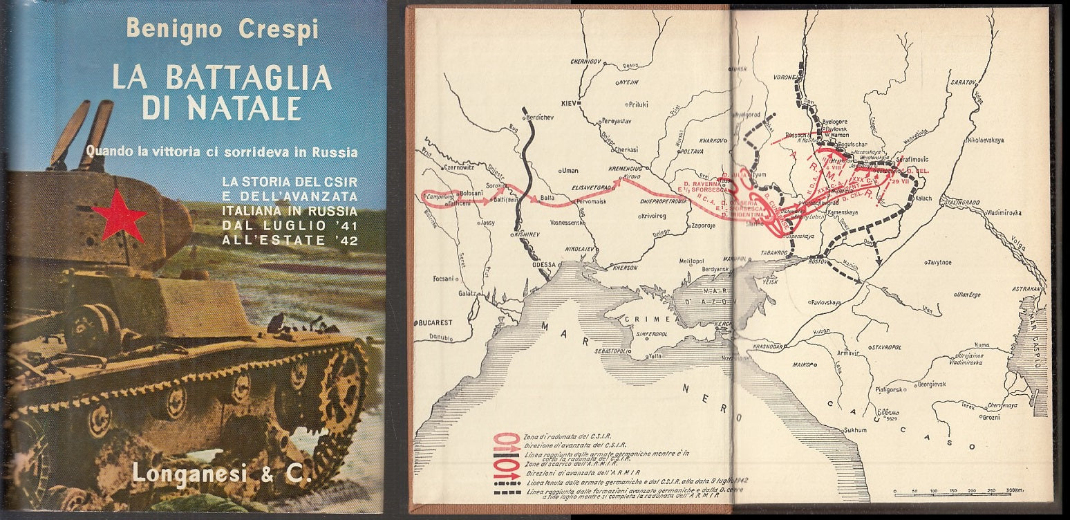 LS- LA BATTAGLIA DI NATALE CSIR - CRESPI - LONGANESI --- 1966 - CS - XFS108
