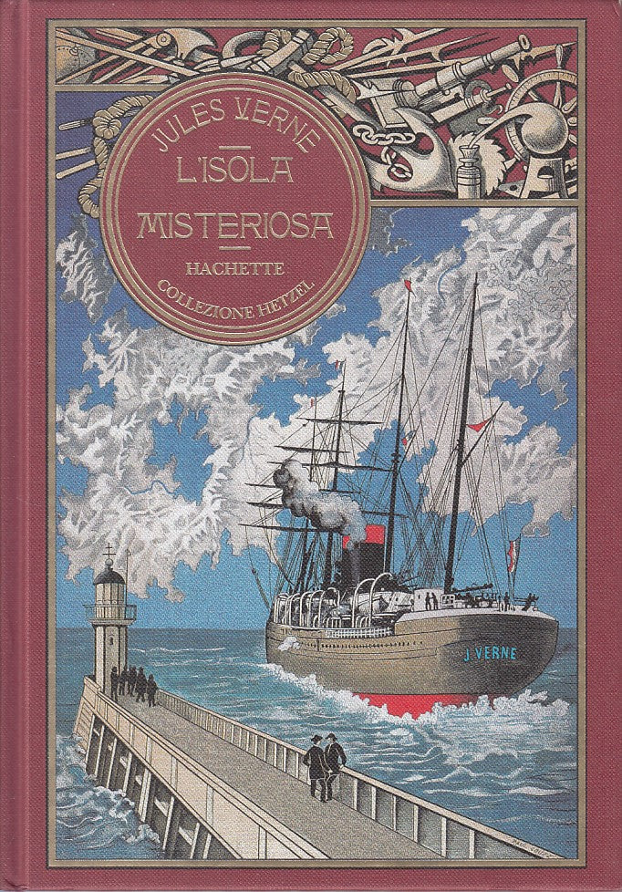 LN- L'ISOLA MISTERIOSA - VERNE - HACHETTE - HETZEL -- 2008 - C - ZFS291