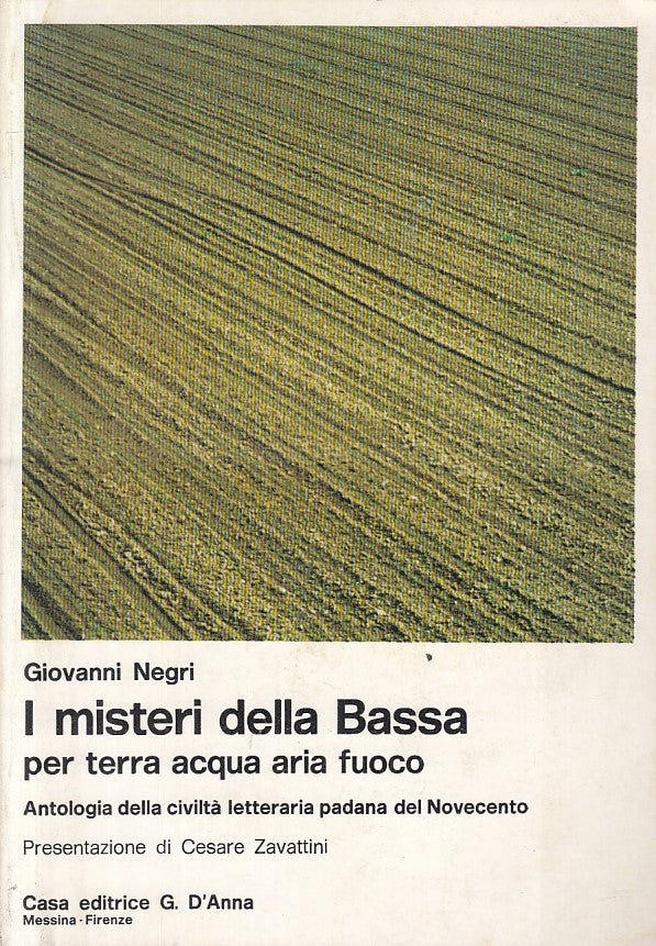 LS- I MISTERI DELLA BASSA ANTOLOGIA - NEGRI - G. D'ANNA --- 1982 - B - ZFS291