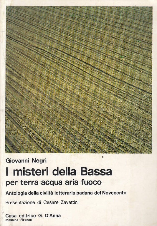 LS- I MISTERI DELLA BASSA ANTOLOGIA - NEGRI - G. D'ANNA --- 1982 - B - ZFS291
