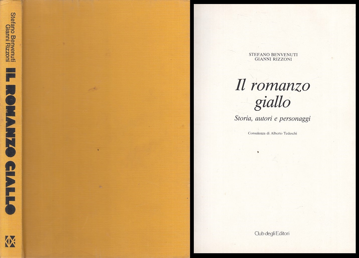 LS- IL ROMANZO GIALLO STORIA AUTORI PERSONAGGI -- CDE --- 1979 - C - ZFS400
