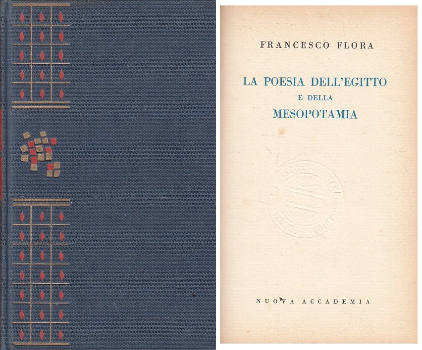 LS- LA POESIA DELL'EGITTO E MESOPOTOMIA -- NOUVA ACCADEMIA --- 1959 - C - ZFS455