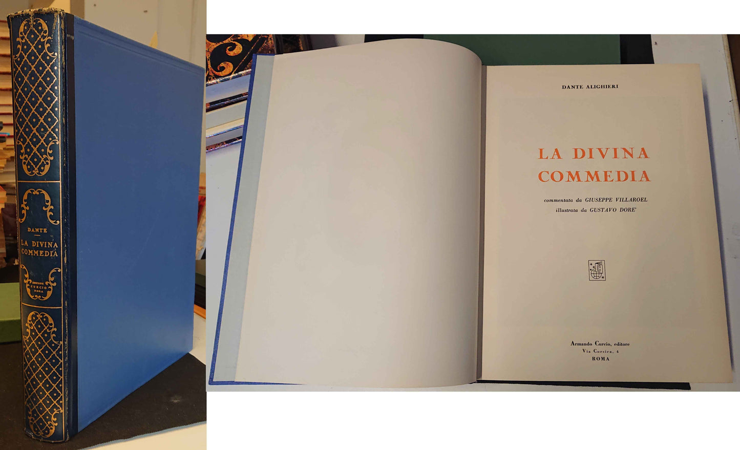 LN- LA DIVINA COMMEDIA - DANTE ALIGHIERI - ARMANDO CURCIO --- 1959 - C - YFS103
