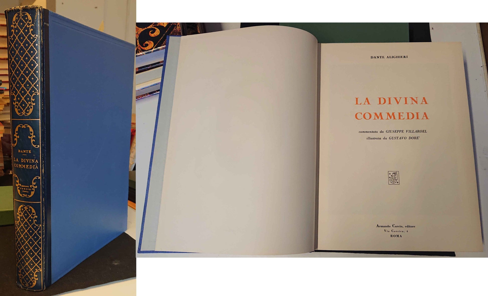 LN- LA DIVINA COMMEDIA - DANTE ALIGHIERI - ARMANDO CURCIO --- 1959 - C - YFS103