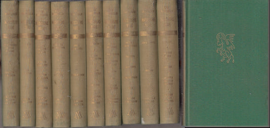 LN- TUTTO TEATRO MASCHERE NUDE 10 VOLUMI- PIRANDELLO- MONDADORI- 1955 -- XFS134