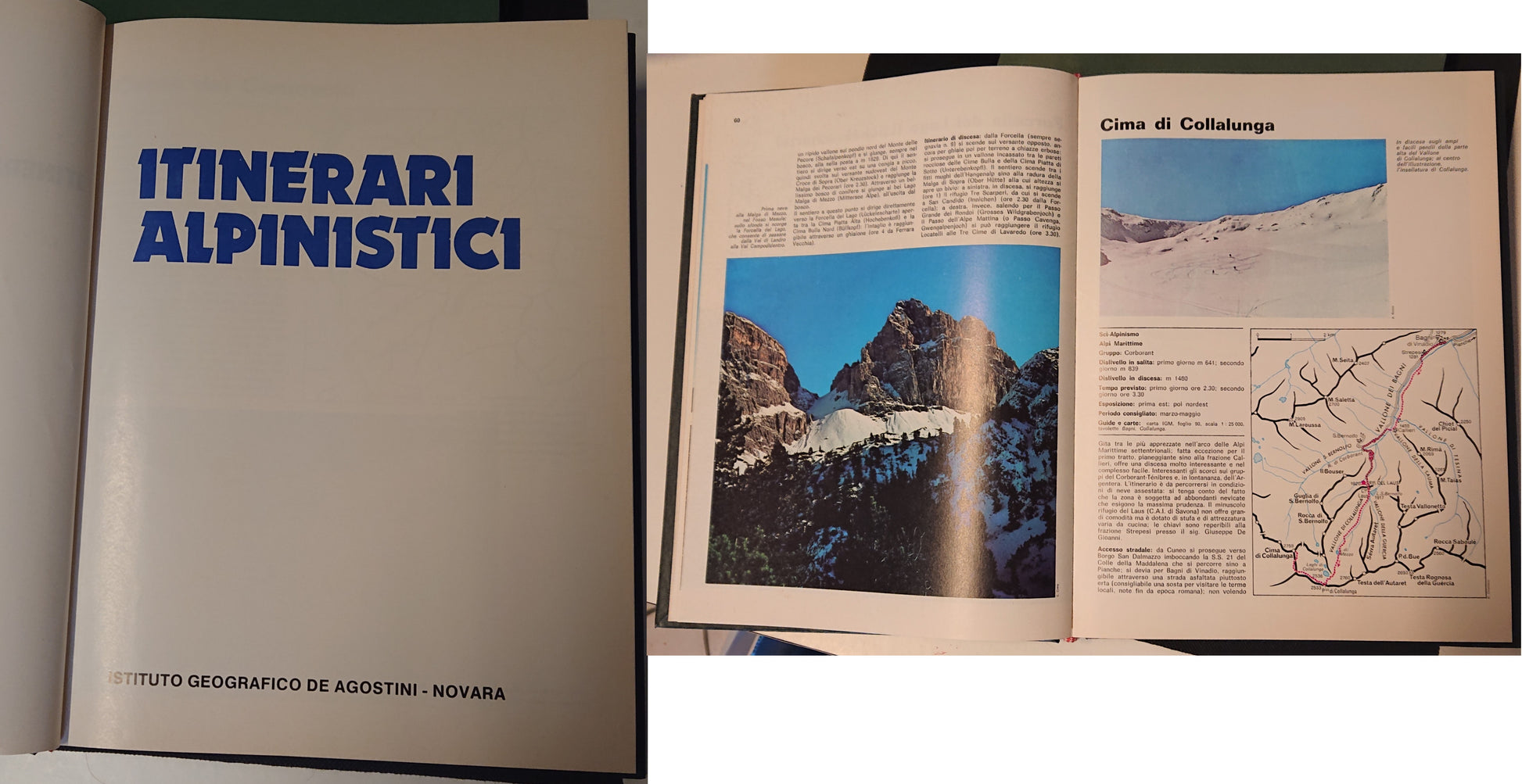 LZ- ITINERARI ALPINISTICI -- DE AGOSTINI --- 1977 - C - YFS299
