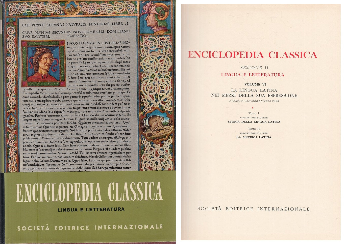 LZ- ENCICLOPEDIA CLASSICA LINGUA LETTERATURA-- INTERNAZIONALE--- 1968- CS- ZFS205