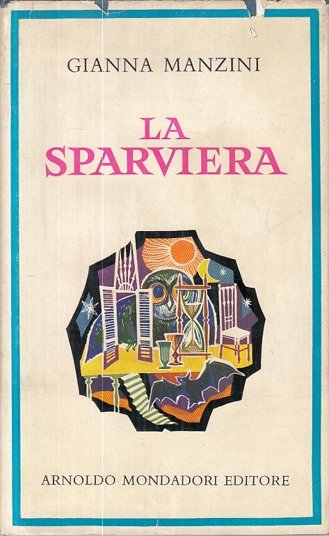 LN- LA SPARVIERA - MANZINI - MONDADORI - NARRATORI ITALIANI-- 1957 - CS - ZFS612