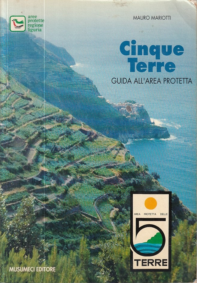 LV- CINQUE TERRE GUIDA AREA PROTETTA - MARIOTTI - MUSUMECI --- 1990 - B - ZFS612