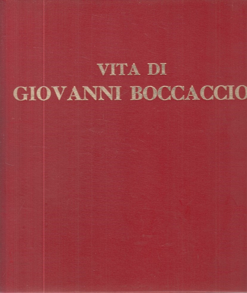 LS- VITA DI GIOVANNI BOCCACCIO 1313/1375 -- DCM MILANO --- 1965 - C - YFS909