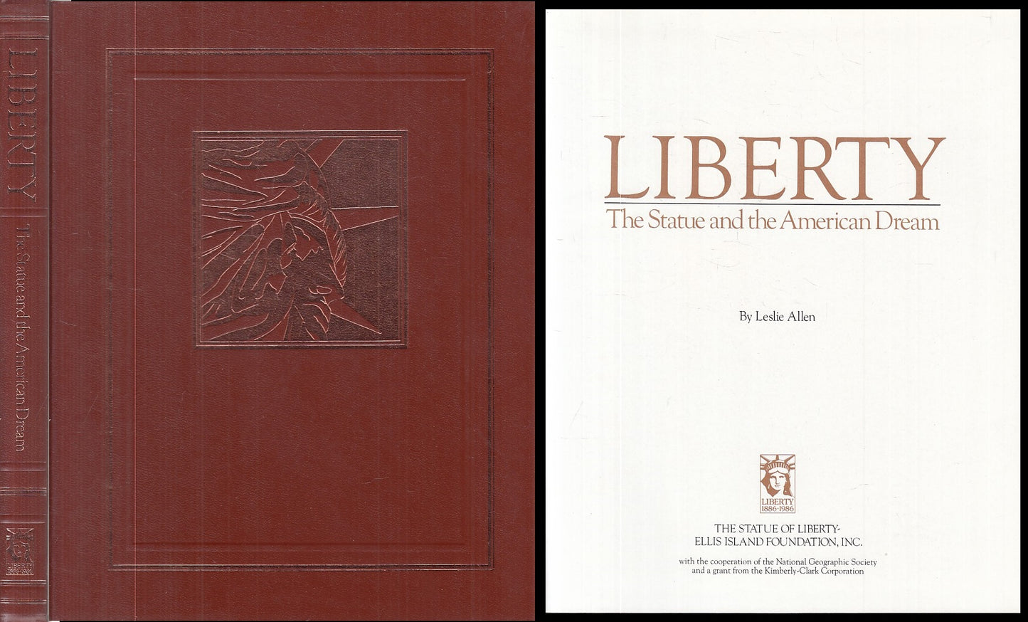 LZ- LIBERTY STATUE AND AMERICAN DREAM - ALLEN - ELLIS ILAND--- 1982 - C - YFS910