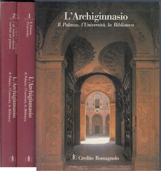 LZ- L'ARCHIGINNASIO. VOL 1/2 - ROVERSI- CREDITO ROMAGNOLO --- 1987 - CS - YFS872