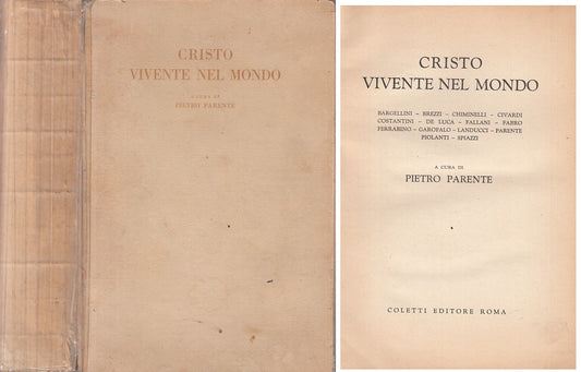LD- CRISTO VIVENTE NEL MONDO - PARENTE - VATICANA --- 1956 - C - ZFS405