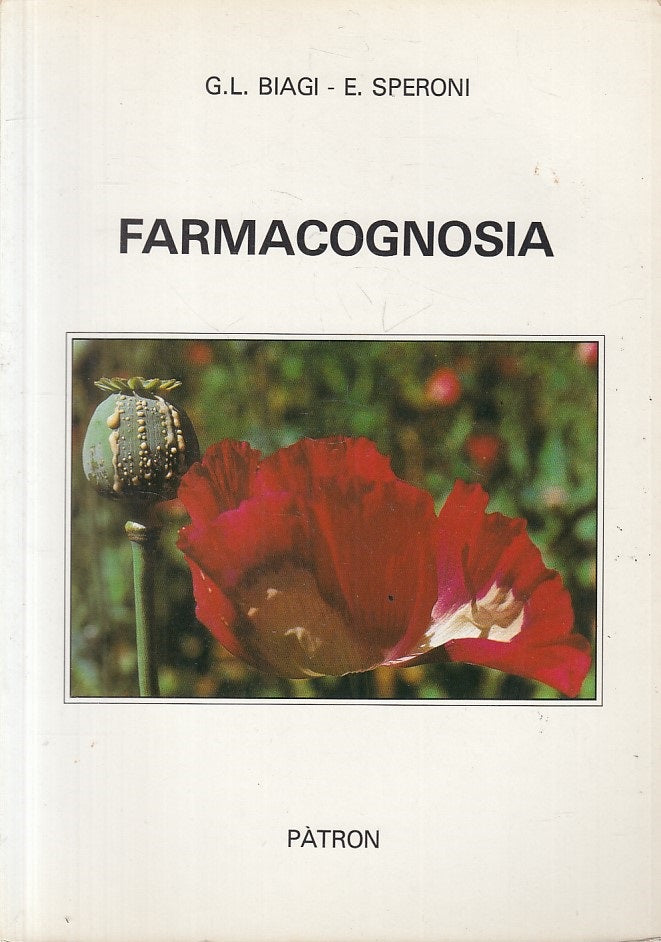 LZ- FARMACOGNOSIA - BIAGI SPERONI - PATRON --- 1988 - B - YFS565