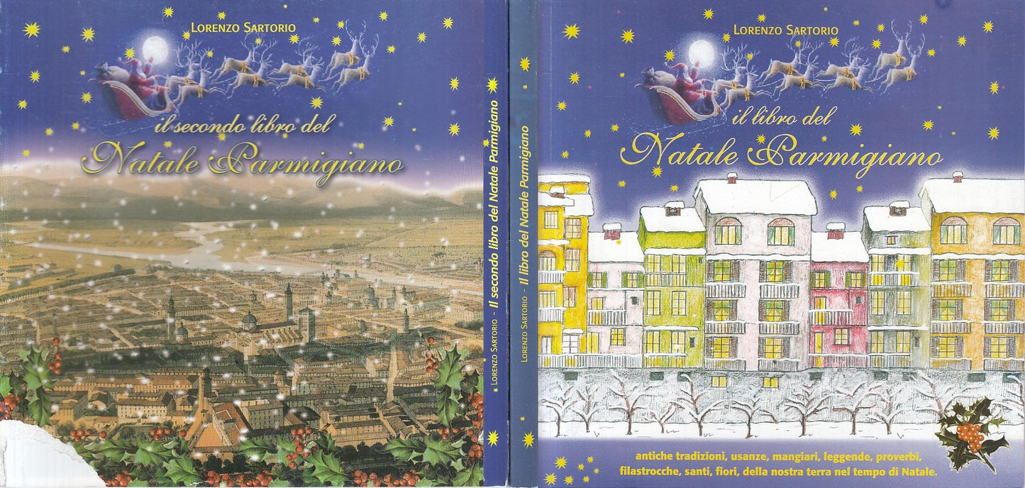 LS- LIBRO DEL NATALE PARMIGIANO 2 VOLL.- SARTORIO- TECNOGRAFICA--- 2009- B - WPR