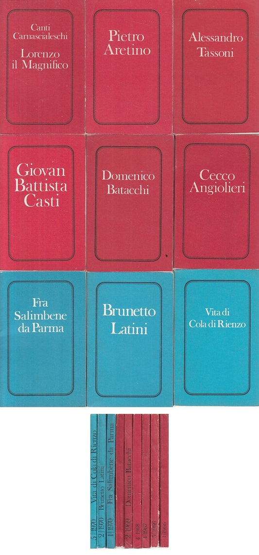 IL COLLEZINISTA LIBRI MIGNON 9 VOLL. COMMA -- FALORINI --- 1966 - B - ZFS405