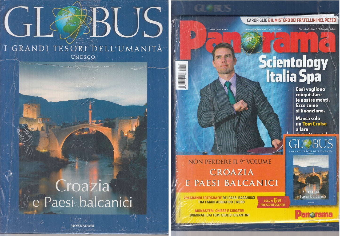 LV- GLOBUS GRANDI TESORI UMANITA' UNESCO CROAZIA-- MONDADORI--- 2007- C - ZFS687