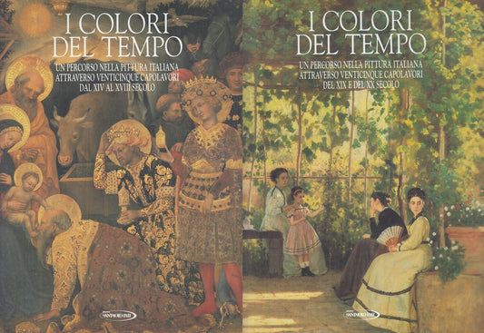 LT- I COLORI DEL TEMPO 2 VOLUMI - CRISPOLTI- AMILCARE PIZZI --- 2000- CS- YFS905