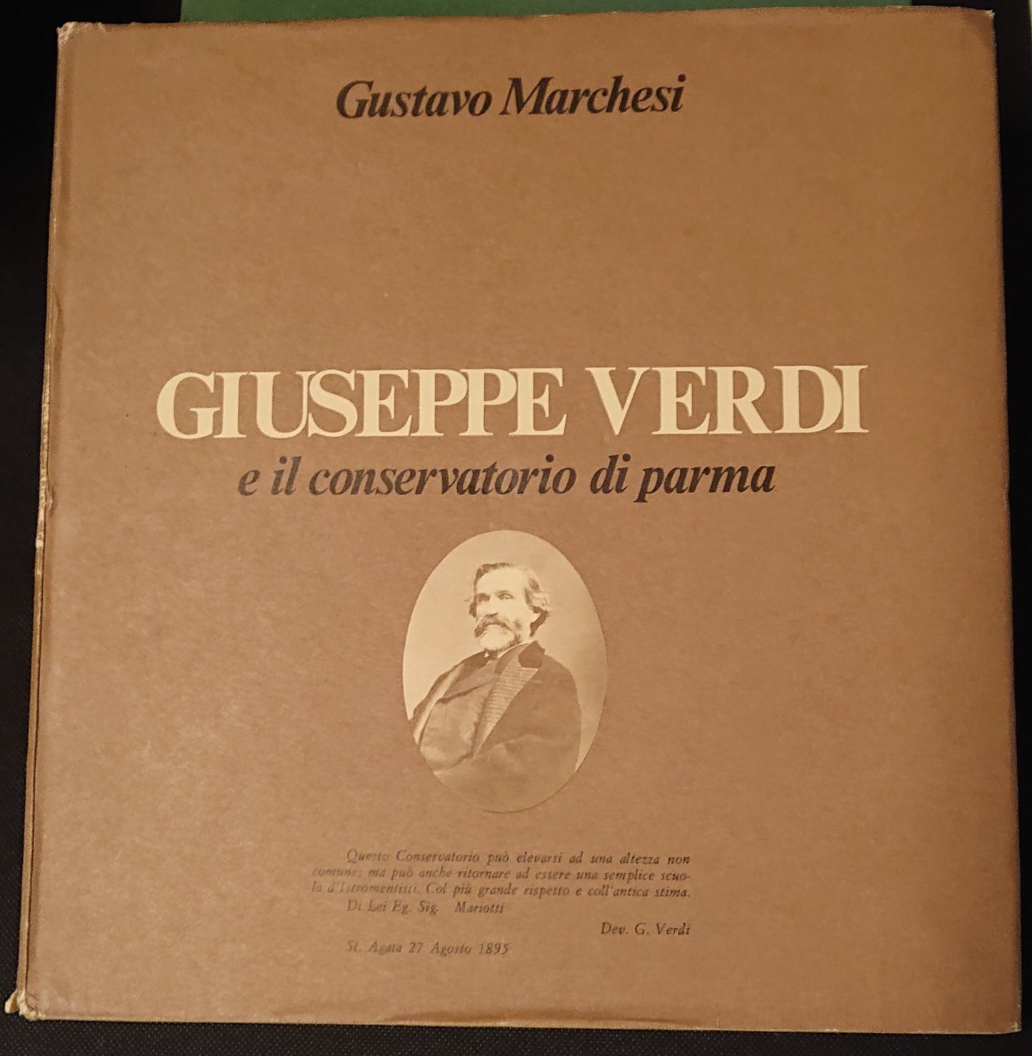 LZ- GIUSEPPE VERDI E CONSERVATORIO DI PARMA - MARCHESI- DUCALE--- 1976- CS - WPR