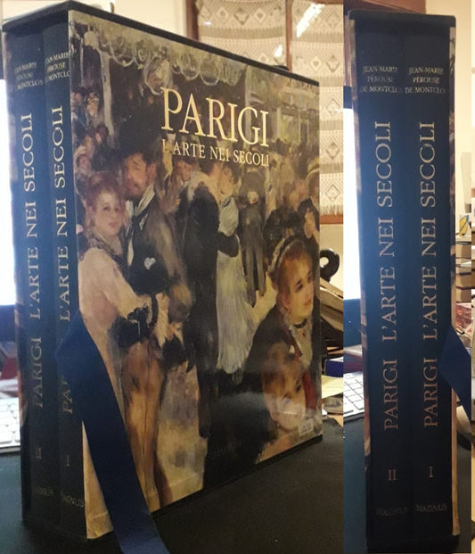 LT- PARIGI L'ARTE NEI SECOLI COFANETTO 2 VOLUMI -- MAGNUS --- 2001 - C - ZFS