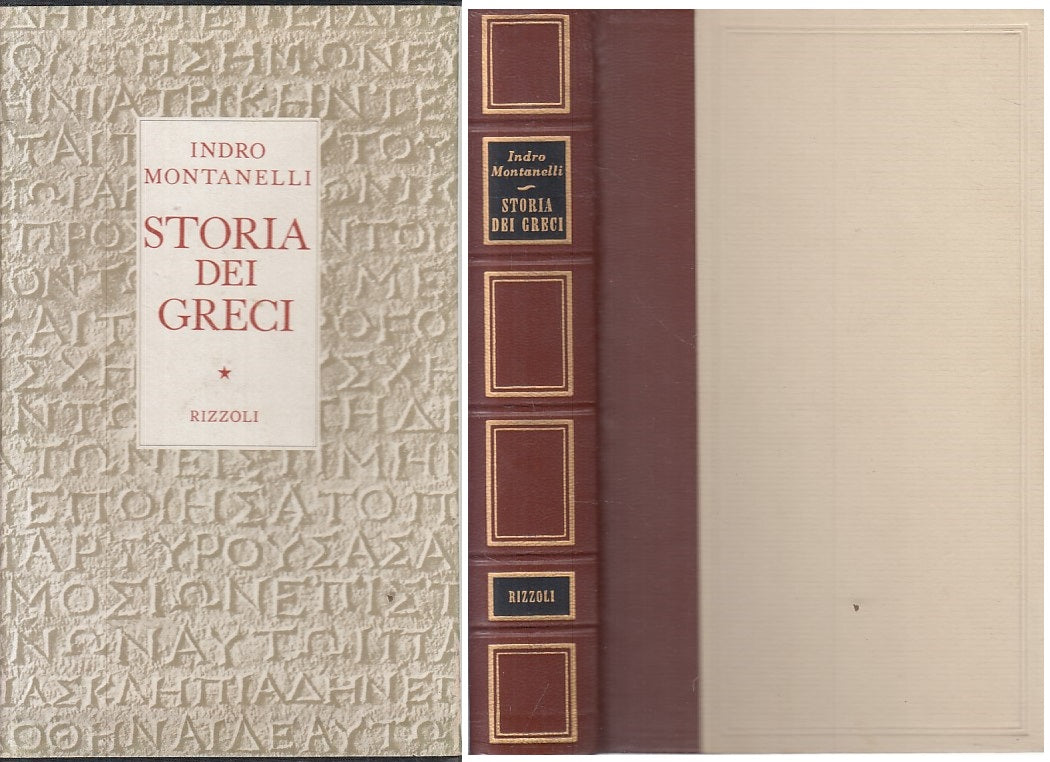 LS- STORIA DEI GRECI - MONTANELLI - RIZZOLI ---- C - YFS590