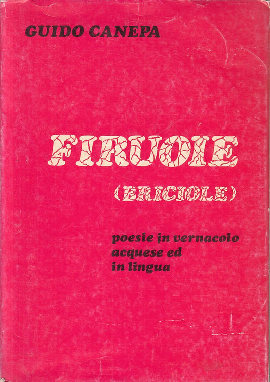 FIRUOIE (BRICIOLE) POESIE - CANEPA - TORINO --- 1976 - BS - YFS412