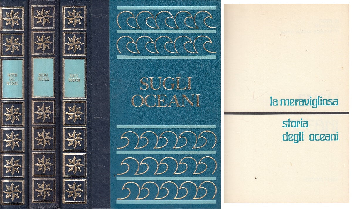 LZ- LA MERAVIGLIOSA STORIA DEGLI OCEANI 3 VOLUMI -- FERNI --- 1976 - C - ZFS36