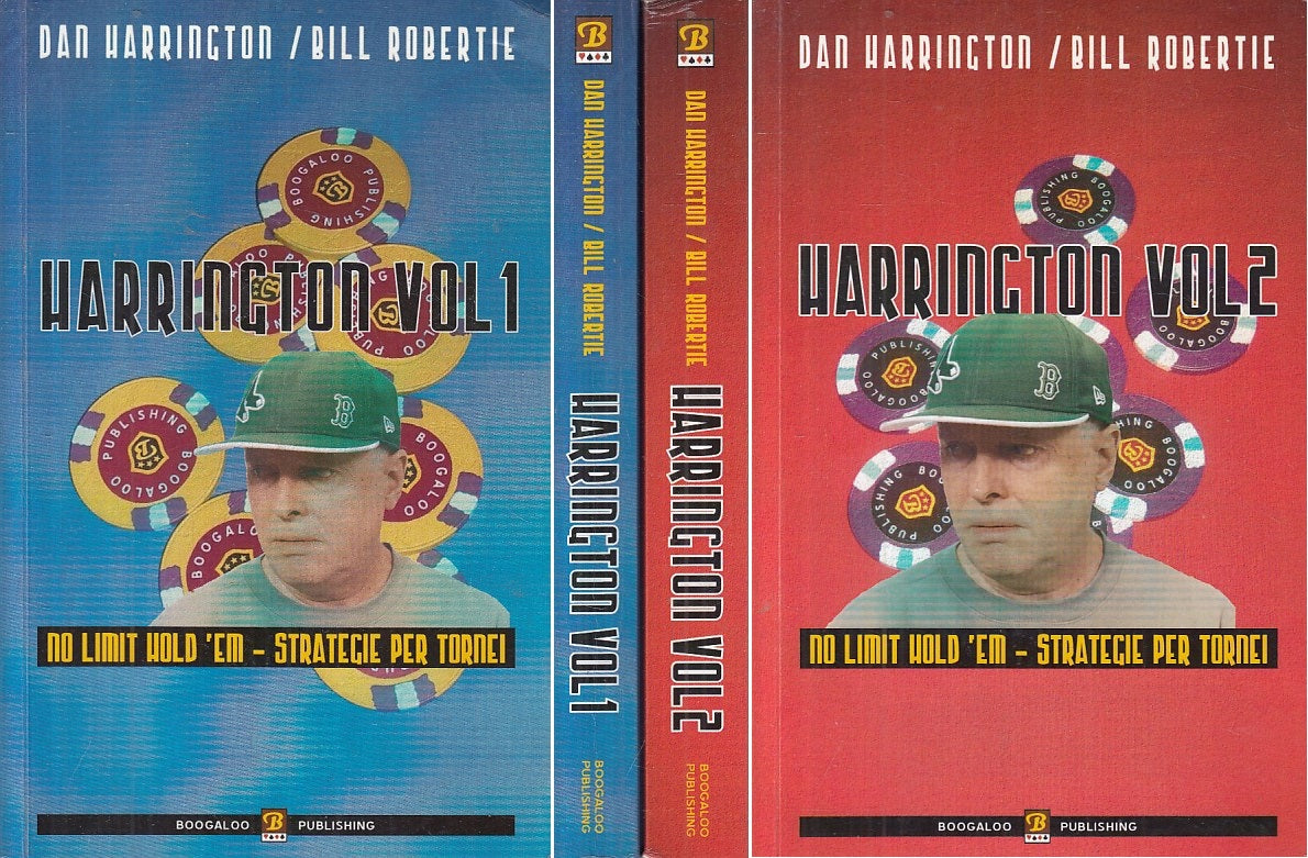 LZ- HARRINGTON 2 VOL. NO LIMIT HOLD 'EM STRATEGIE-- BOOGALOO--- 2007- B - ZFS234