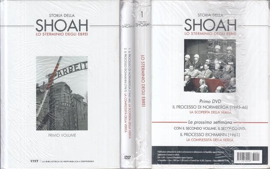 LS- STORIA SHOAH STERMINIO EBREI VOL.1 + CD-- UTET ESPRESSO--- 2005- CS - ZFS606