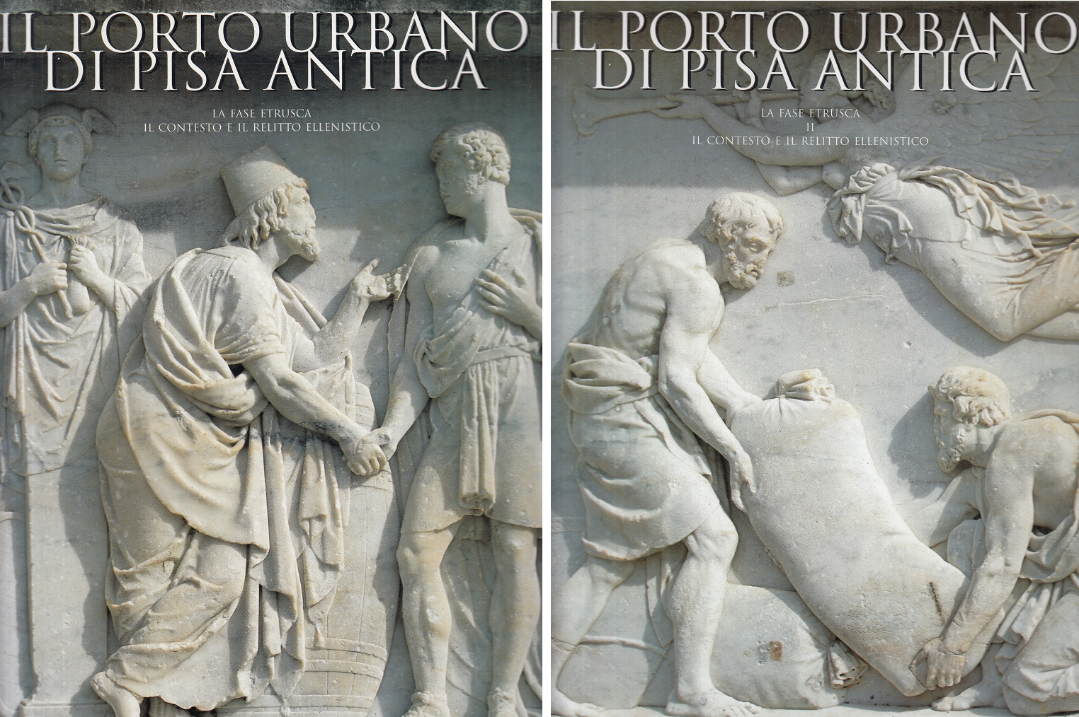 LS- IL PORTO URBANO DI PISA ANTICA 2 VOLUMI -- GUIDOTTI --- 2003 - CS - YFS923