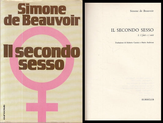 LS- IL SECONDO SESSO FATTI E MITI - DE BEAUVOIR - EUROCLUB --- 1979 - CS - ZFS80