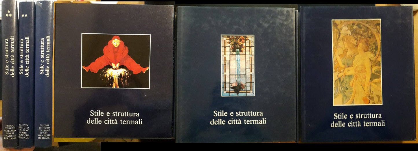 LT- STILE E STRUTTURA DELLE CITTA' TERMALI 3 VOLUMI I/III ----- 1984- CS- ZFS319