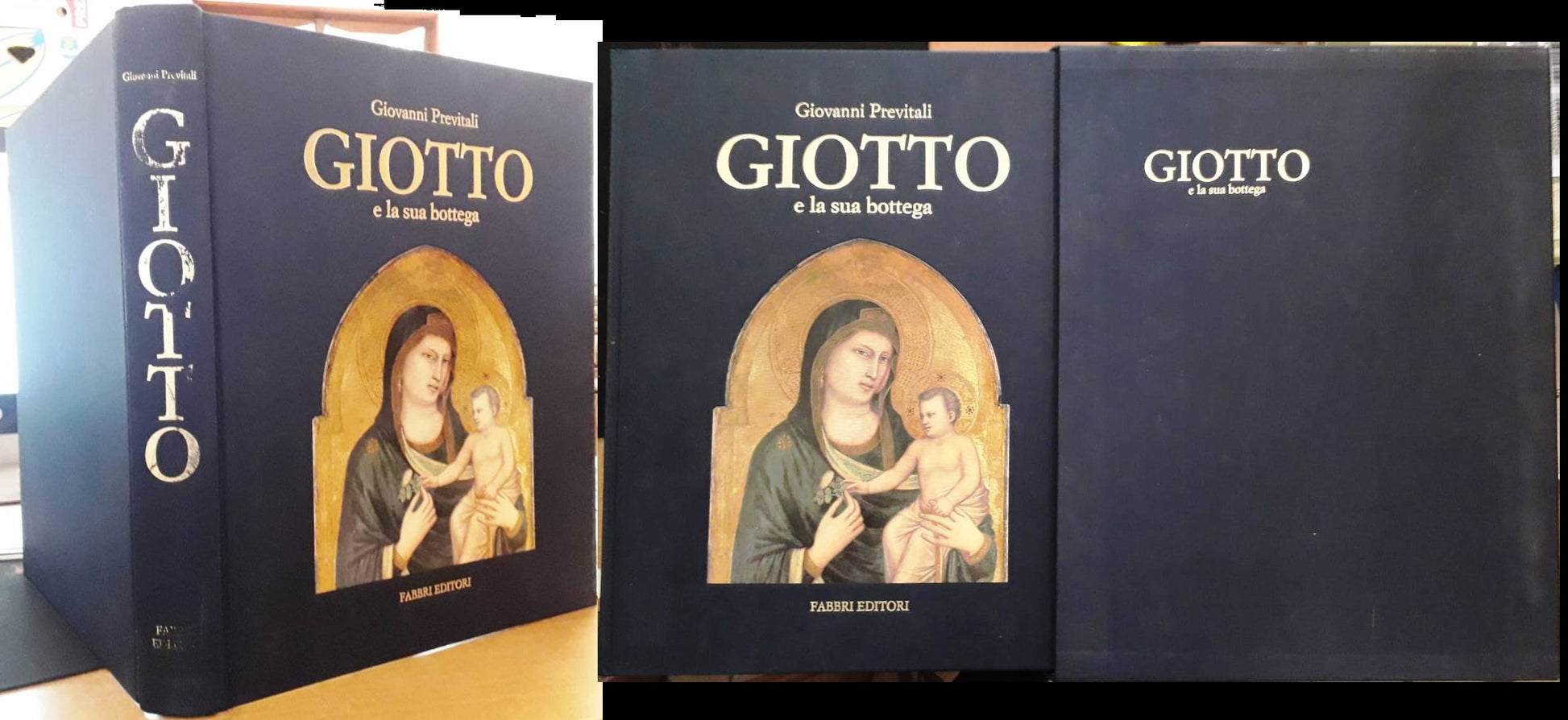 LT- GIOTTO E LA SUA BOTTEGA - GIOVANNI PREVITALI - FABBRI --- 1993 - C - ZFS319