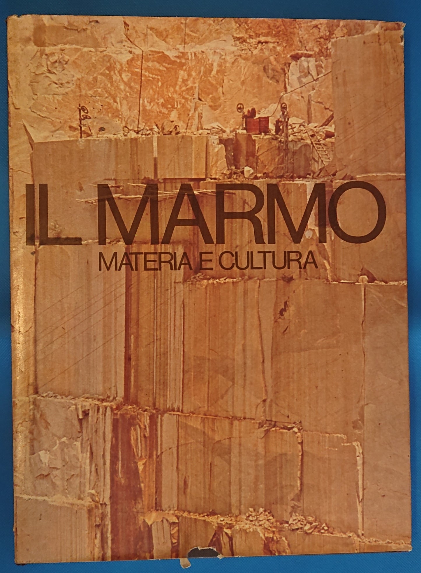 LZ- IL MARMO MATERIA - LUCIANA E TIZIANO MANNONI - SAGEP --- 1978 - CS - ZFS387