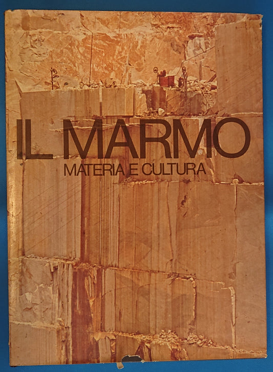 LZ- IL MARMO MATERIA - LUCIANA E TIZIANO MANNONI - SAGEP --- 1978 - CS - ZFS387