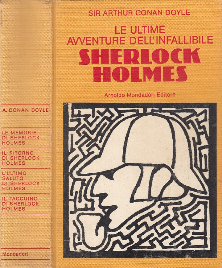 LN- ULTIME AVVENTURE SHERLOCK HOLMES - DOYLE - MONDADORI --- 1981 - C - ZFS59