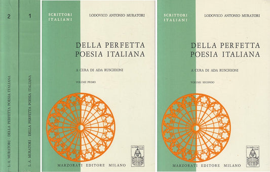 LS- PERFETTA POESIA ITALIANA 2 VOLL.- MURATORI - MARZORATI --- 1971 - B - ZFS158