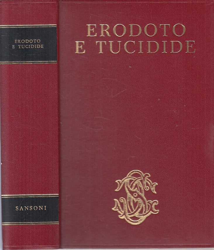 LS- ERODOTO E TRUCIDIDE -- SANSONI - VOCI NEL MONDO -- 1978 - C - ZFS316