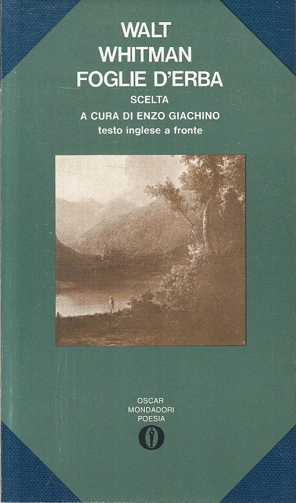 LN- FOGLIE D'ERBA INGLESE A FRONTE - WHITMAN - MONDADORI --- 1971 - B - ZFS70