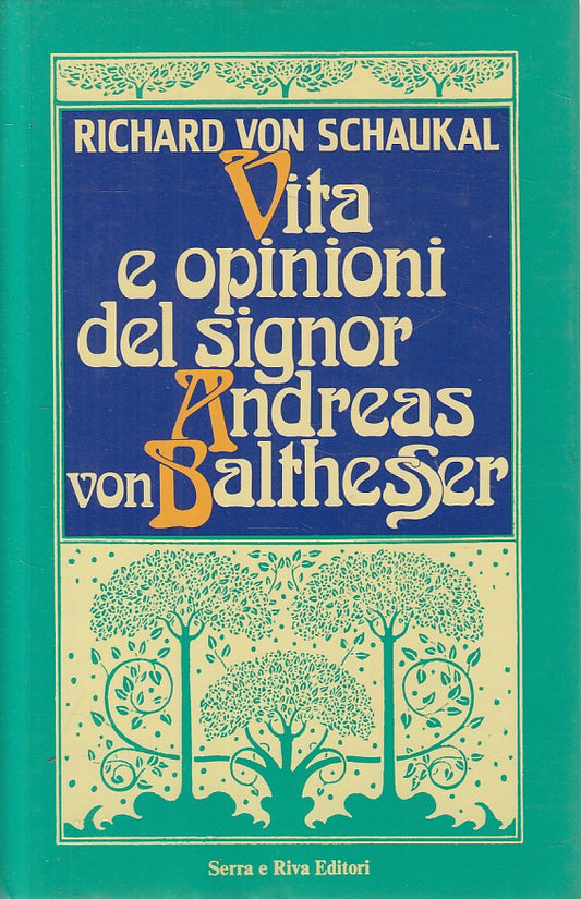 LS- VITA OPINIONI ANDREAS VON BALTHESSER - SCHAUKAL - SR --- 1986 - CS - ZFS438