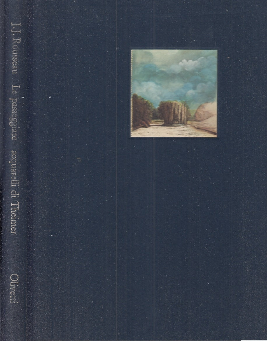 LT- LE PASSEGGIATE SOLITARIE - ROUSEEAU THEIMER - OLIVETTI --- 1975 - C - YFS946