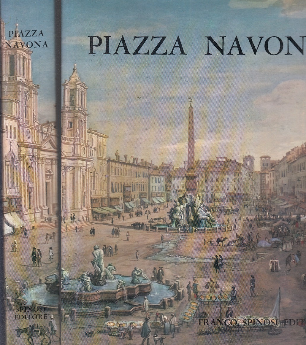 LT- PIAZZA NAVONA ISOLA DEI PAMPHILJ -- FRANCO SPINOSI ED. --- 1970 - CS- YFS946