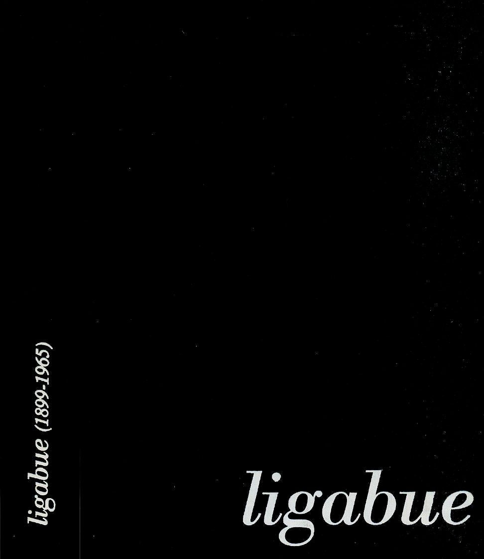 LT- ANTONIO LIGABUE 1899/1965 CATALOGO MOSTRA - AGOSTA TOTA ---- 1980- C- YFS916
