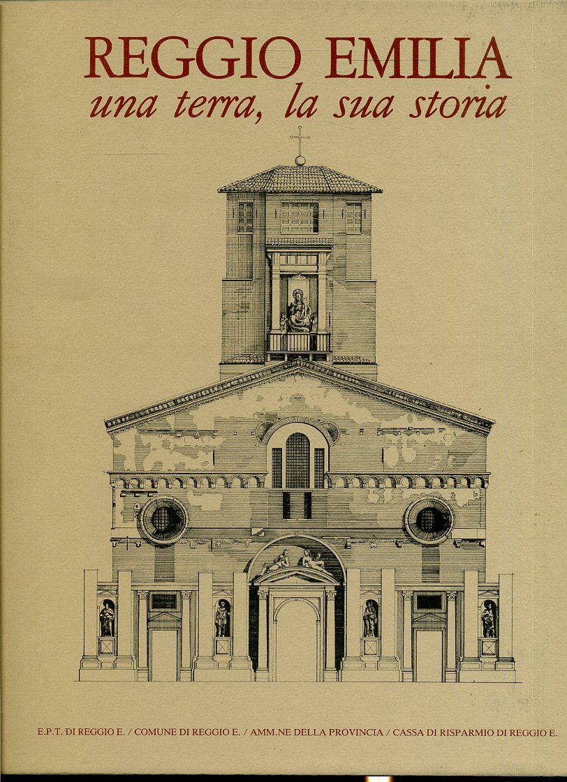 LV- REGGIO EMILIA UNA TERRA LA SUA STORIA -- E.P.T. TURISMO--- 1980 - CS- ZFS557