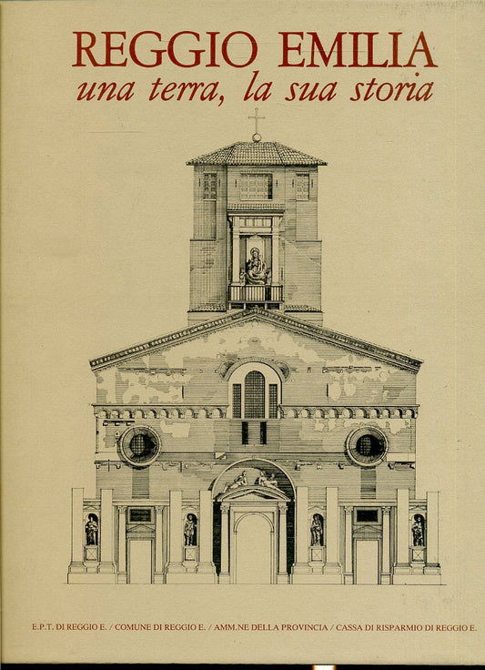 LV- REGGIO EMILIA UNA TERRA LA SUA STORIA -- E.P.T. TURISMO--- 1980 - CS- ZFS557