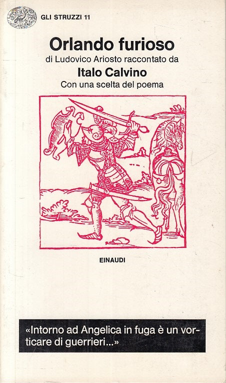 LN- OLRANDO FURIOSO RACCONTATO DA CALVINO- ARIOSTO- EINAUDI--- 1970 - B - ZFS192