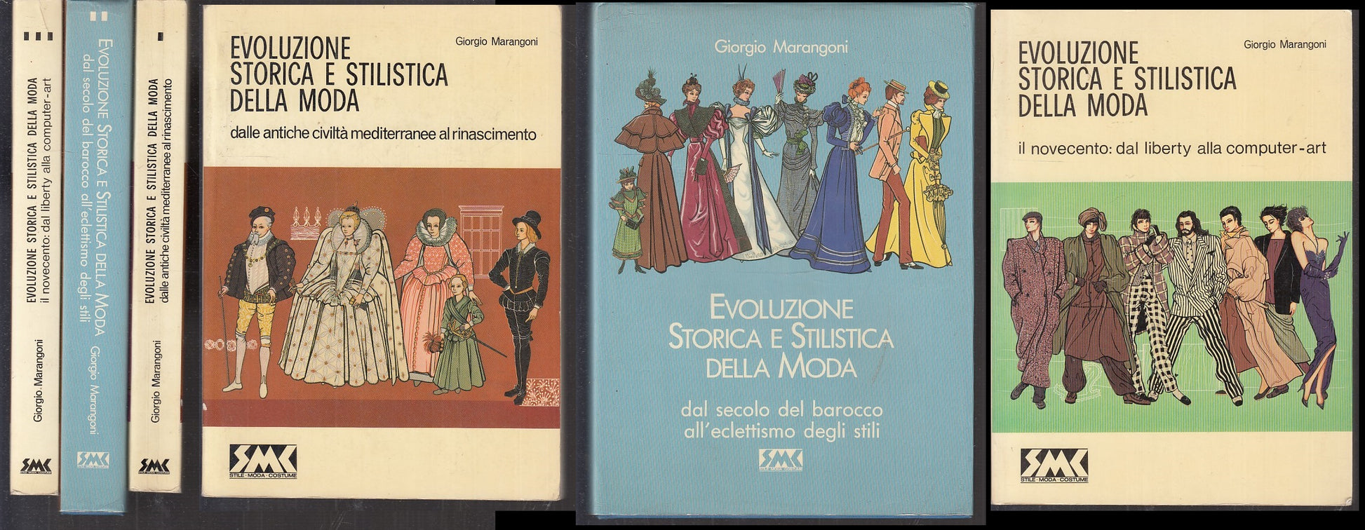 LZ- EVOLUZIONE STORICA E STILISTICA DELLA MODA 1/3- MARANGONI---- 1987- B- XFS10