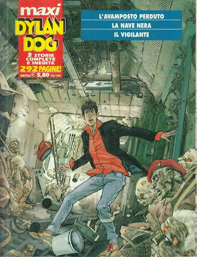FB- DYLAN DOG MAXI N.15 L'AVAMPOSTO PERDUTO VIGILANTE -- BONELLI- 2011- B- TFX