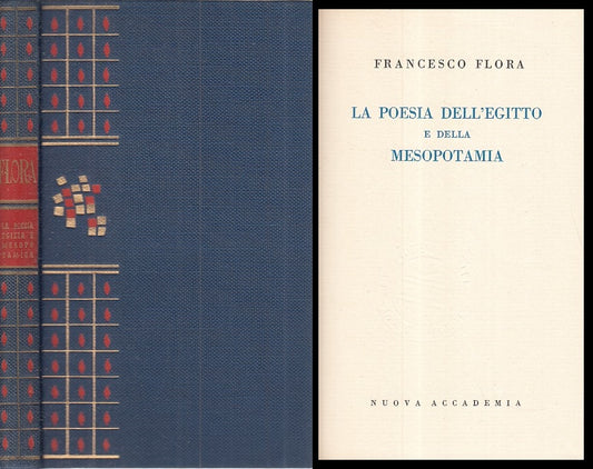 LS- POESIA EGITTO E MESOPOTOMIA -- NUOVA ACCADEMIA - MOSAICO-- 1959 - C - YFS168